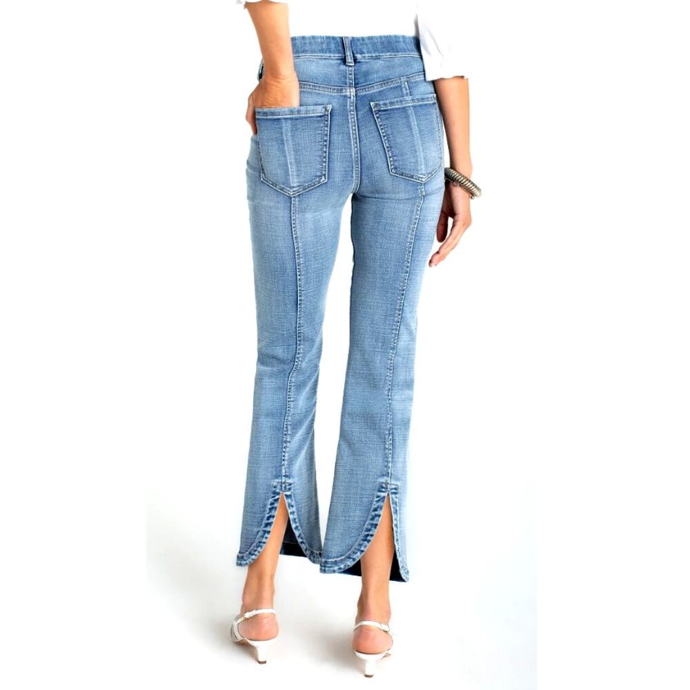 Liverpool Bryce Canyon The Gia Glider Crop Flare W/ Tulip Back Size 14/32